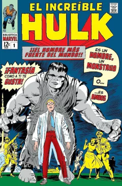 BIBLIOTECA MARVEL EL INCREÍBLE HULK 1. 1962-63