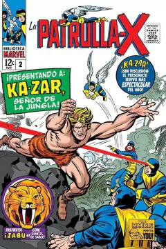BIBLIOTECA MARVEL LA PATRULLA-X 2. 1964-65: THE X-MEN 7-11