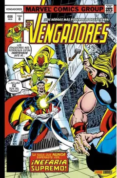 MARVEL OMNIGOLD LOS VENGADORES TOMO 08 NEFARIA SUPREMO