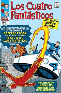 BIBLIOTECA MARVEL LOS 4 FANTÁSTICOS 1. 1961-62