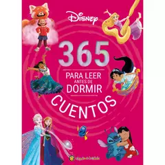 365 CUENTOS PARA ANTES DE IR A DORMIR DISNEY (TAPA BLANDA FUCSIA)