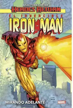 MARVEL HEROES RETURN EL INCREIBLE IRON MAN MIRANDO ADELANTE