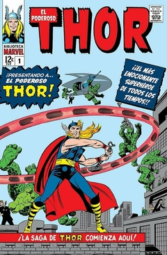 BIBLIOTECA MARVEL EL PODEROSO THOR 1. 1962-63