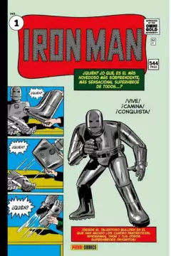 MARVEL OMNIGOLD IRON MAN 01 QUIEN O QUE ES EL MAS NOVEDOSO MAS SORPRENDENTE