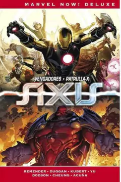 MARVEL NOW DELUXE IMPOSIBLES VENGADORES 03 AXIS VENGADORES PATRULLA X