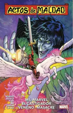 ACTOS DE MALDAD 01 MS MARVEL EL CASTIGADOR VENENO MASACRE