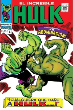BIBLIOTECA MARVEL EL INCREÍBLE HULK 4. 1966-67