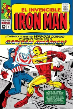 BIBLIOTECA MARVEL EL INVENCIBLE IRON MAN 3 1964-1965