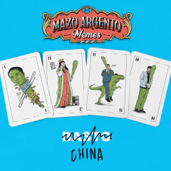 MAZO ARGENTO MEMES - tienda online
