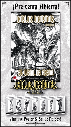 EL LIBRO DE ARENA Y OTRAS HISTORIAS - PORTADA EXCLUSIVA - SKETCHBOOK DE CARLOS DEARMAS