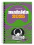 MAFALDA 2025 ANILLADA FEMINISTA VERDE-GRIS