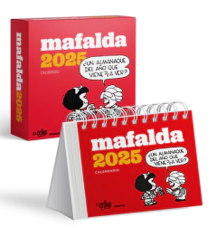 MAFALDA 2025 CALENDARIO CAJA ROJO