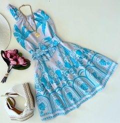 Vestido manga nula