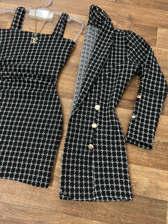 Conjunto máxi blazer e vestido - comprar online