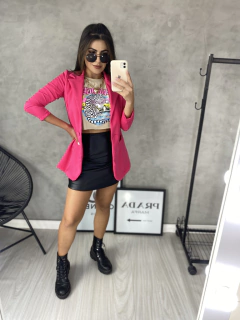 Maxi blazer alfaiataria - comprar online
