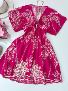 Vestido manga ampla - comprar online