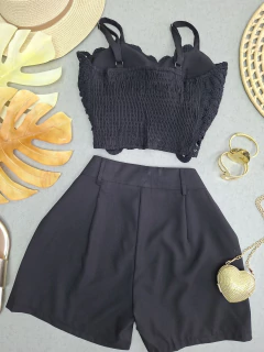 Conjunto Alfaiataria e Crochê - Glamix 