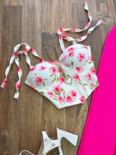 Corset premium floral
