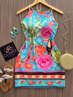 Vestido poliamida