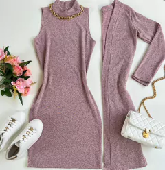 Conjunto lãzinha vestido/cardigan 02