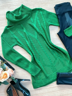 Blusa tricot gola - buy online