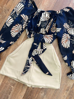Cropped Plissado - comprar online