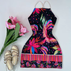 Vestido poliamida