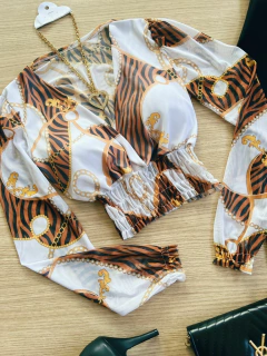 Cropped tule - comprar online