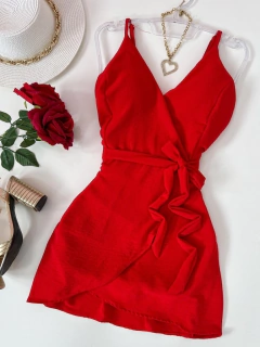Vestido/macaquinho Mari Vermelho