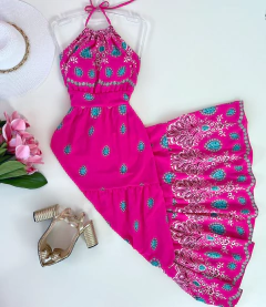 Vestido longo Chrystal - comprar online