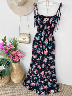 Vestido longo lastex 3