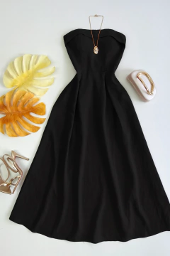 Vestido midi tomara que caia - comprar online