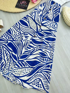 Saia longa botões - comprar online