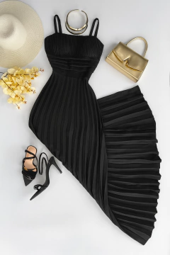 Vestido plissado - (cópia) - (cópia) - (cópia)