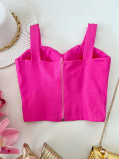 Cropped bengaline pink - comprar online