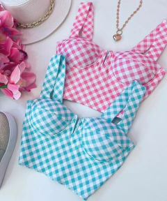 Cropped Vichy - comprar online