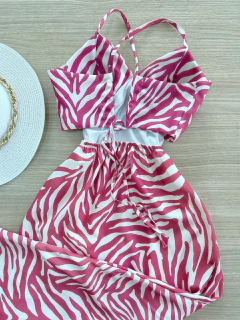 Vestido longo na internet