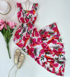 Vestido Longo Tropical