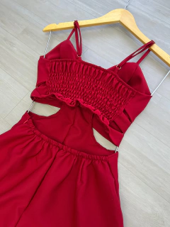 Macacão pantalona vermelho - buy online