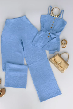 Conjunto calça e colete - comprar online