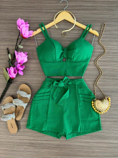 Conjunto Linho verde