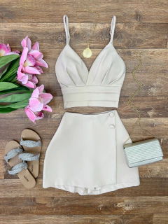 Conjunto alfaiataria Nude