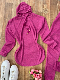 Conjunto lãzinha 2 peças Fúcsia - comprar online