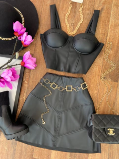 Cropped corset couro (cópia) (cópia) (cópia) (cópia) - buy online