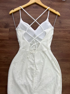 Vestido longo malha laise COD325 - comprar online