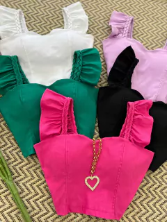 Cropped trança - comprar online