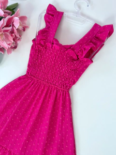 Vestido longo Yasmin Pink na internet
