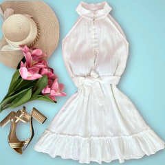 Vestido Evelyn branco