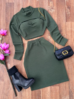 Conjunto Canelado 3D