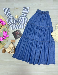 Saia longa Jeans